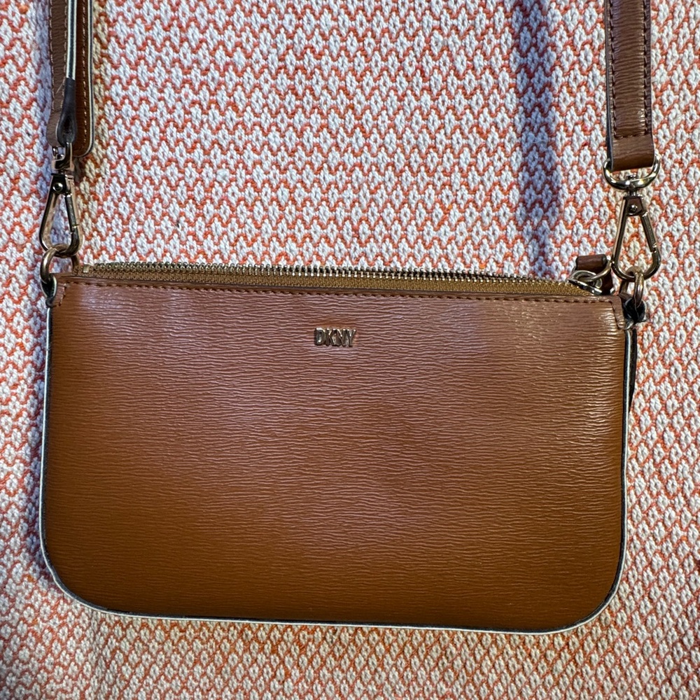 DKNY Tan Crossbody Bag